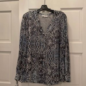 Women’s Calvin Klein blouse with neck tie